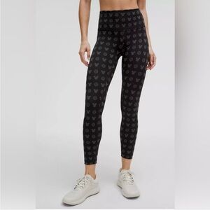 Lululemon x Disney Black Mickey Mouse Women's Leggings